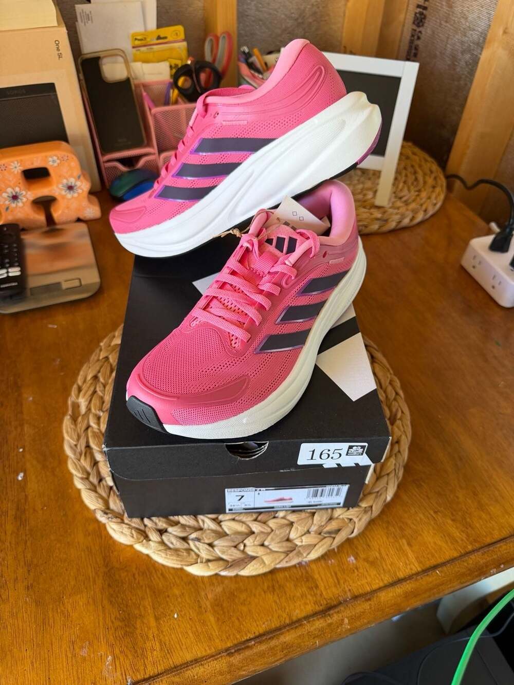 Adidas Response 2 Running Shoes Size 7 Pink